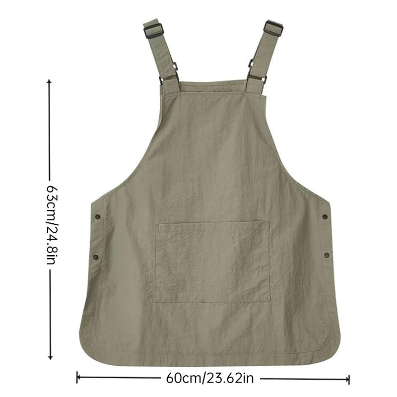 Tablier de Cuisine Réversible Imperméable – Unisexe, multi-poches, 5 coloris