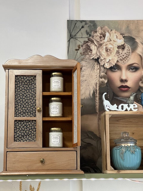 Armoirette Relookée — Petit Rangement Upcyclé