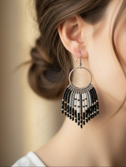 Boucles Cheyenne à Franges