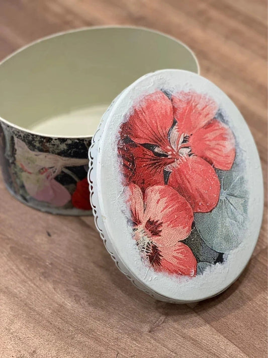Grande boîte en fer upcyclée
