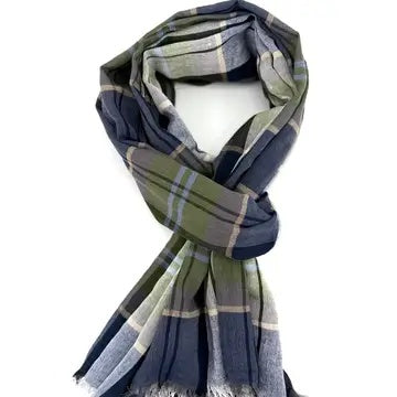 Echarpe Homme 100% coton tissé
