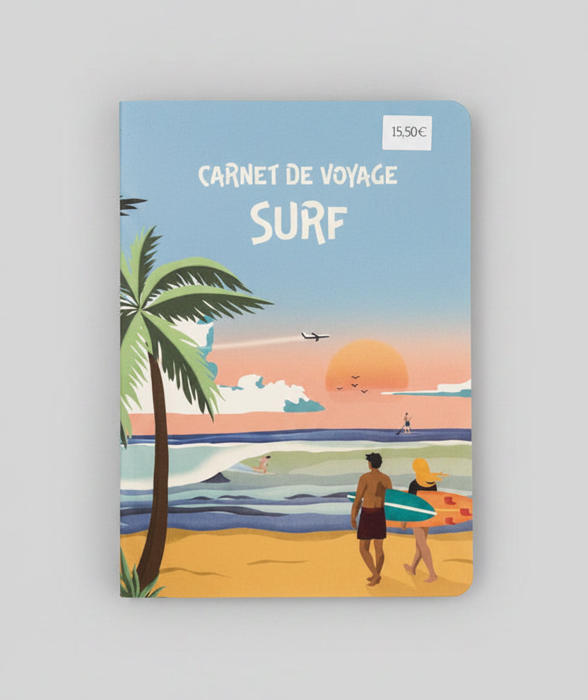 Carnet de voyage surf