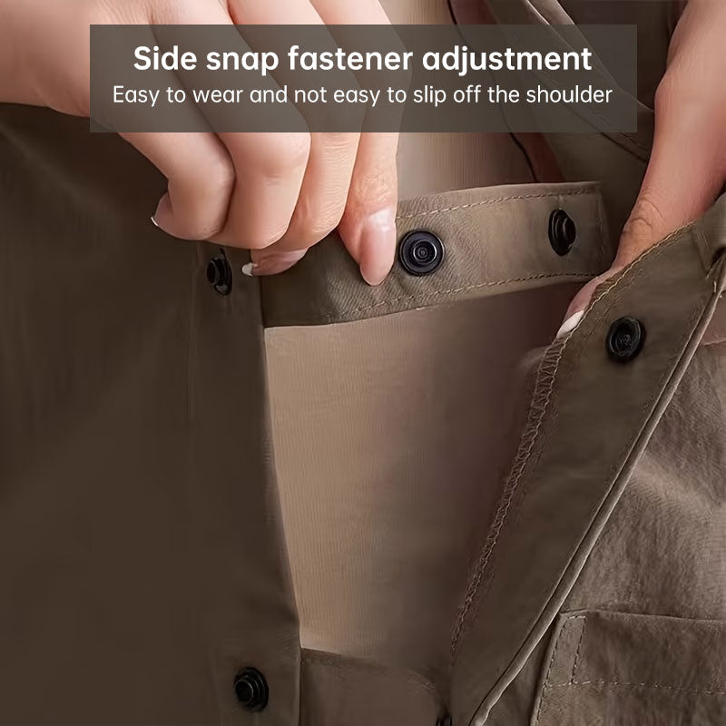 Tablier de Cuisine Réversible Imperméable – Unisexe, multi-poches, 5 coloris