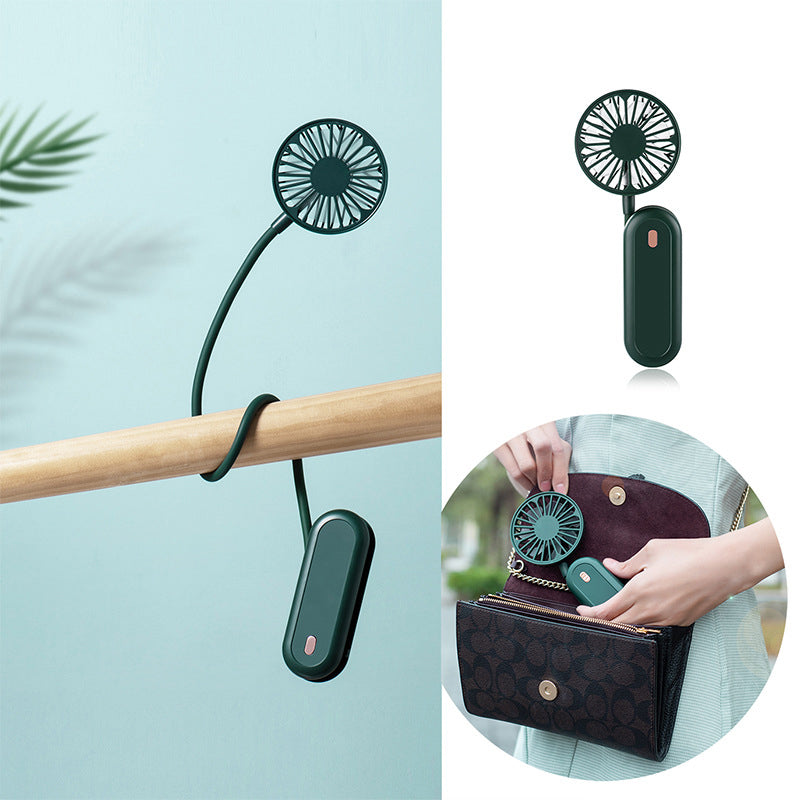 Ventilateur tour de cou USB pliable 360° – Portable bureau et extérieur