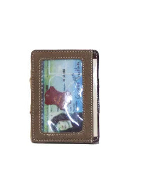 Porte-cartes cuir magique – Système lanière, Eco-Friendly, fait en Italie