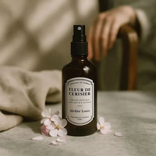 Brume d'intérieur Fleur de Cerisier 100ml – Parfum naturel Atelier Louis, fait en France