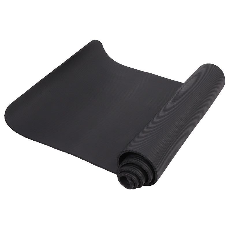 Tapis de Yoga NBR Extra-Long 187×62,5 cm – Épais 8 mm, 5 coloris