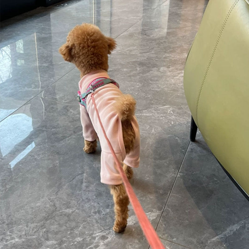 Pyjama Combinaison pour Chien – 4 pattes, doux & chaud, XS à XL
