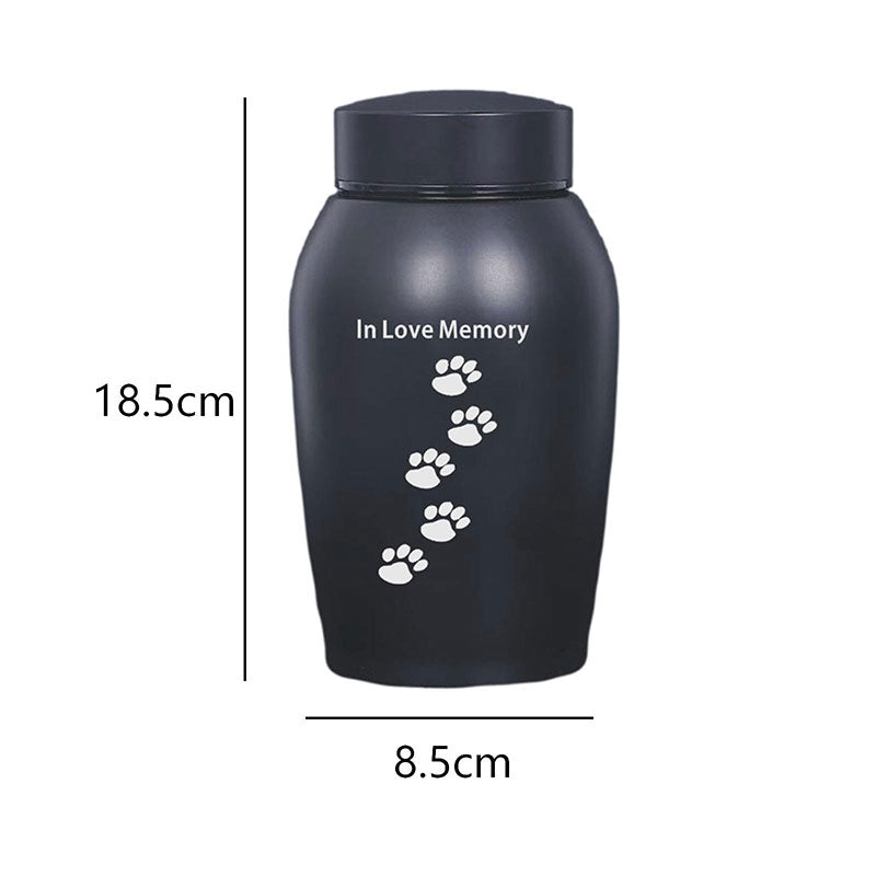 Urne Funéraire pour Animal de Compagnie – Acier inoxydable, 11 modèles