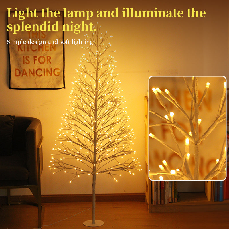 Arbre Lumineux LED Branches de Bouleau – Blanc chaud, intérieur & extérieur