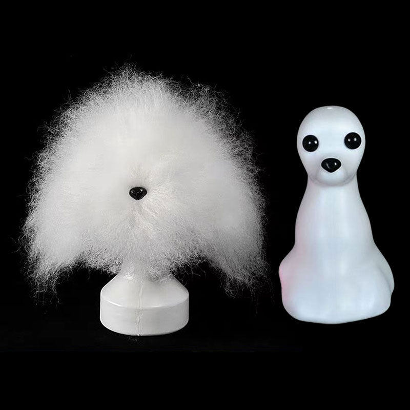 Tête d'Entraînement Toilettage Chien – Modèle pratique pour débutants