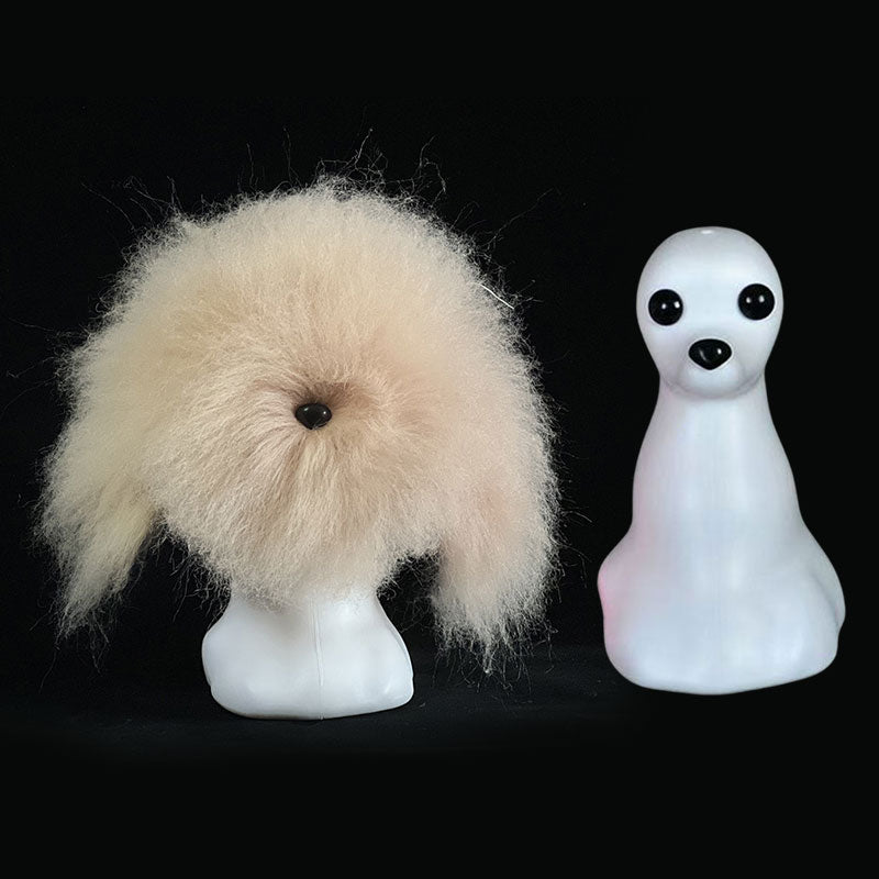 Tête d'Entraînement Toilettage Chien – Modèle pratique pour débutants