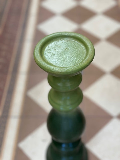 Grand Bougeoir Upcyclé — Dégradé Vert