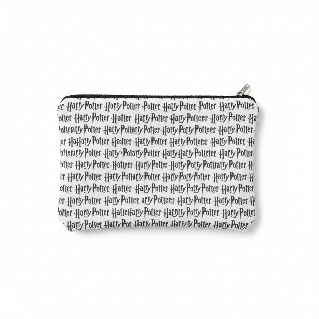 Pochette Harry Potter — Tissu graphique lettres noires