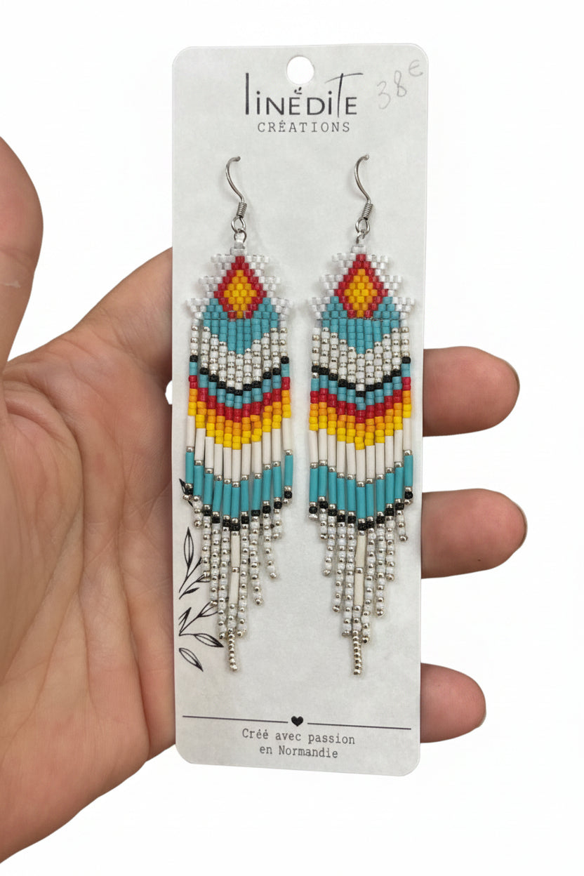 Boucles cheyennes lumineuses