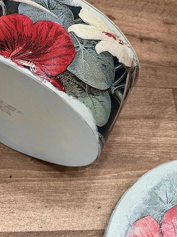 Grande boîte en fer upcyclée
