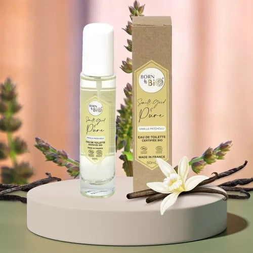 EAU DE TOILETTE VANILLE PATCHOULI - Certifiée Bio